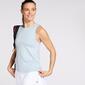 Fila Tenis - Celeste - Camiseta Tenis Mujer Fila Tenis - Celeste - Camiseta Tenis Mujer