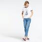 Camiseta Snoopy - Blanco - Camiseta Mujer Peanuts Camiseta Snoopy - Blanco - Camiseta Mujer Peanuts