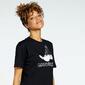 T-shirt Daffy Duck - Preto - Camisola Mulher 