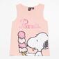 Camiseta Snoopy - Coral - Camiseta Niña Peanuts Camiseta Snoopy - Coral - Camiseta Niña Peanuts