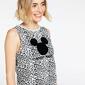 Camiseta Mickey - Gris - Camiseta Mujer Disney Camiseta Mickey - Gris - Camiseta Mujer Disney