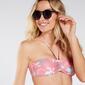 Top Bikini Bandeau Fila - Coral - Parte De Arriba Top Bikini Bandeau Fila - Coral - Parte De Arriba
