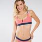 Top Bikini Deportivo Fila - Coral - Parte De Arriba Top Bikini Deportivo Fila - Coral - Parte De Arriba