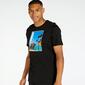 Puma Photoprint - Preto - T-shirt Homem 