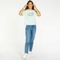 Fila Outdoor - Celeste - Camiseta Trekking Mujer Fila Outdoor - Celeste - Camiseta Trekking Mujer