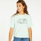 Fila Outdoor - Celeste - Camiseta Trekking Mujer 