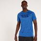 Ipso Combi 1 - Azul - T-shirt Running Homem 
