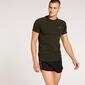 Fila Run - Negra - Camiseta Running Hombre Fila Run - Negra - Camiseta Running Hombre