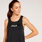 Fila Run - Negro - Camiseta Running Mujer Fila Run - Negro - Camiseta Running Mujer