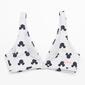 Top Bikini Triángulo Mickey - Blanco - Parte De Arriba Disney Top Bikini Triángulo Mickey - Blanco - Parte De Arriba Disney
