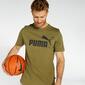 Puma Rebel - Kaki - Camiseta Hombre 