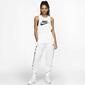 Nike Club - Blanco - Camiseta Sin Mangas Mujer 