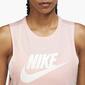 Nike Club - Rosa - Camiseta Sin Mangas Mujer 