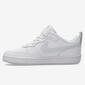 Nike Court Borough Low 2 - Branco - Sapatilhas Velcro Menina Nike Court Borough Low 2 - Branco - Sapatilhas Velcro Menina
