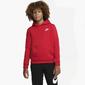 Sudadera Nike - Rojo - Sudadera Capucha Chico Sudadera Nike - Rojo - Sudadera Capucha Chico