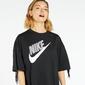 Nike Clublogo - Preto - T-shirt Mulher 