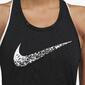 Nike Run - Negro - Camiseta Running Mujer 