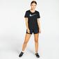 Nike Run - Negra - Camiseta Running Mujer 
