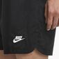Nike Club - Negro - Pantalón Corto Hombre 