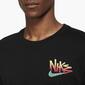 Nike Just Do It - Negra - Camiseta Hombre 