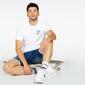 Nike Just Do It - Blanca - Camiseta Hombre 