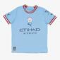 Manchester City 1ºEquip 22/23 Puma - Azul - Camisola Rapaz Manchester City 1ºEquip 22/23 Puma - Azul - Camisola Rapaz