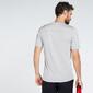 Skechers On The Road - Gris - Camiseta Running Hombre 