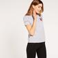 Camiseta NASA - Gris - Camiseta Mujer NASA Camiseta NASA - Gris - Camiseta Mujer NASA