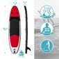 Tabla De Paddle Hinchable Red 10'8' Con Inflador, Remo, Leash Y Mochila De Transporte Tabla De Paddle Hinchable Red 10'8' Con Inflador, Remo, Leash Y Mochila De Transporte