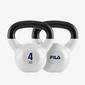 Kettlebell Fila - Branco - Pesos 4 Kg Kettlebell Fila - Branco - Pesos 4 Kg