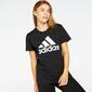 Camiseta adidas - Negro - Camiseta Mujer Camiseta adidas - Negro - Camiseta Mujer