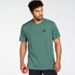 Camiseta Running adidas - Verde - Camiseta Hombre 
