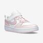 Nike Court Borough Low 2 - Branco - Sapatilhas Velcro Menina Nike Court Borough Low 2 - Branco - Sapatilhas Velcro Menina