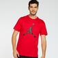 Nike Jordan - Rojo - Camiseta Hombre 