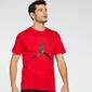 Nike Jordan - Rojo - Camiseta Hombre Nike Jordan - Rojo - Camiseta Hombre