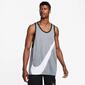 Nike Crossover - Gris - Camiseta Basket Hombre 