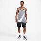 Nike Crossover - Gris - Camiseta Basket Hombre 