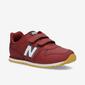 New Balance Pv500 - Rojo - Zapatillas Velcro Niño 