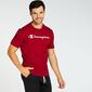 Camiseta Champion - Granate - Camiseta Hombre Camiseta Champion - Granate - Camiseta Hombre