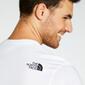 The North Face Simple Dome - Blanco - Camiseta Hombre 