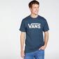 Camiseta Vans - Marino - Camiseta Hombre 