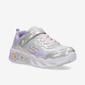 Skechers Sweetheart - Argent - Chaussures de course fille Skechers Sweetheart - Argent - Chaussures de course fille