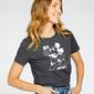 Maglia Topolino - Grigio - Maglia Donna Maglia Topolino - Grigio - Maglia Donna