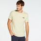 The North Face Simple Dome - Beige - Camiseta Hombre 