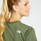 The North Face Simple Dome - Verde - Camiseta Mujer 