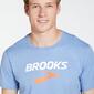 Brooks Distance - Gris - Camiseta Trail Hombre 