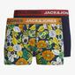 Jack & Jones Jacmexican - Naranja - Calzoncillo Bóxer Hombre 