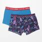 Jack & Jones Jacfloral - Azul - Calzoncillo Bóxer Hombre Jack & Jones Jacfloral - Azul - Calzoncillo Bóxer Hombre