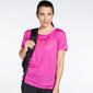 +8000 Fintel - Rosa - T-shirt Montanha Mulher 