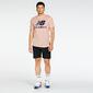 New Balance Athletic - Rosa - Camiseta Hombre New Balance Athletic - Rosa - Camiseta Hombre